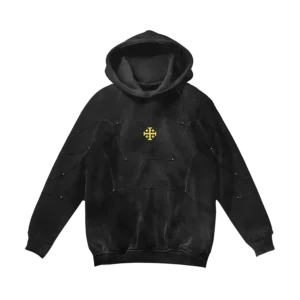 Jerusalem Cross Armor Hoodie Front