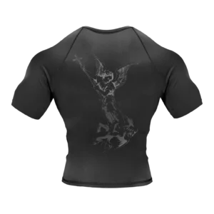 Saint Kaizen Archangel Michael Compression Tee Black